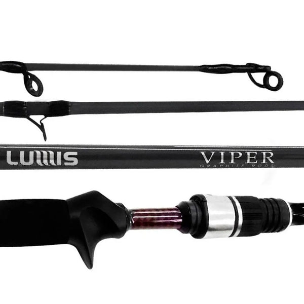 VARA PARA PESCA LUMIS VIPER 6'3'' 4-12LB (CARRETILHA)
